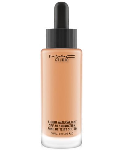 MAC Vibrantly Young Face Studio Waterweight Foundation SPF 30 NW18 – Ultra-Fluid Coverage