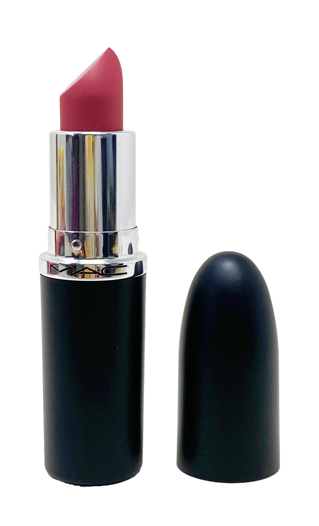 MAC Ximal Sleek Satin Lipstick 802 Brave – Pink Beige with White Pearl (0.12 Oz / 3.5 g)
