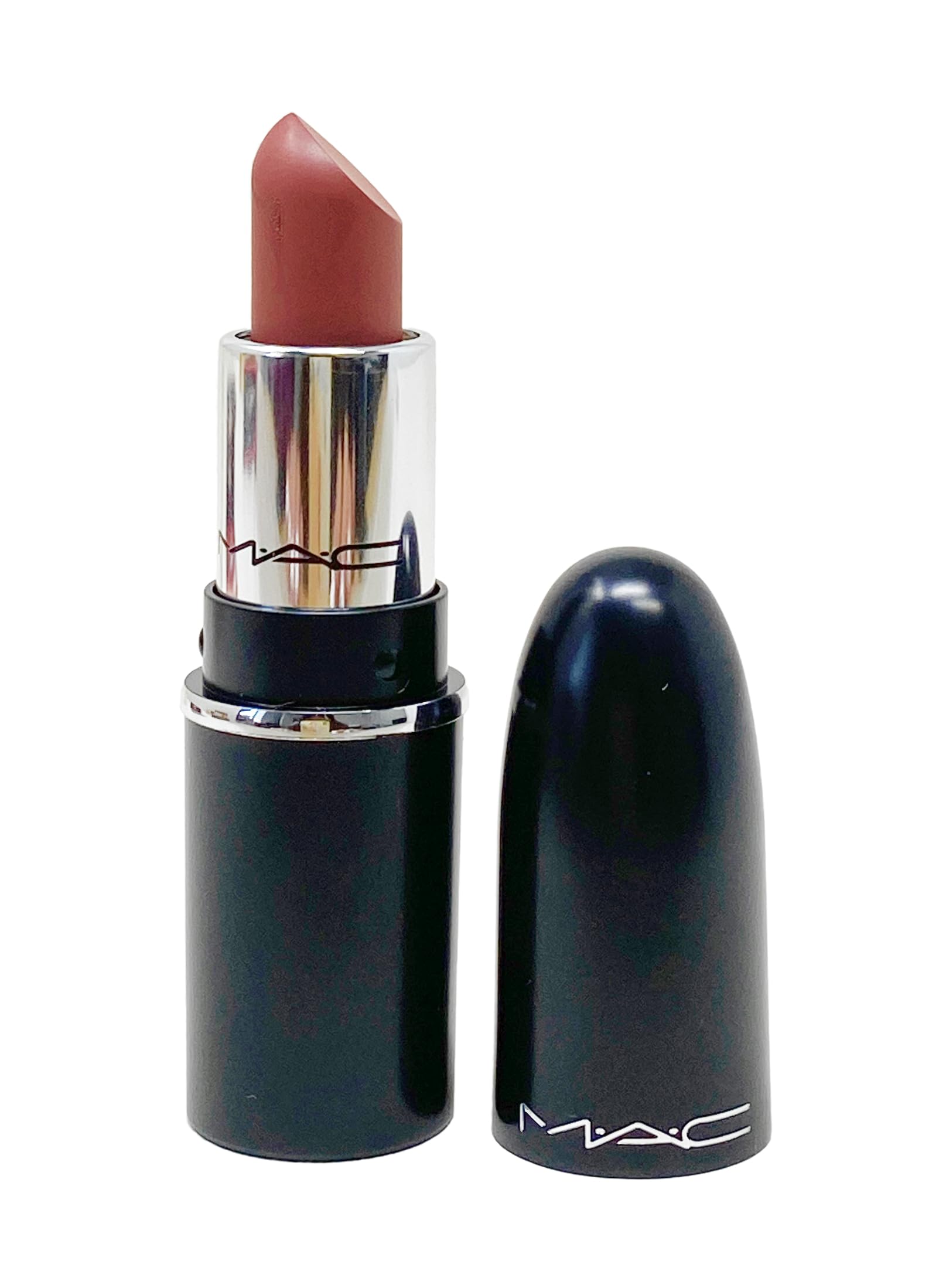 MAC Ximal Sleek Satin Mini Lipstick – 834 Creme In Your Coffee (Midtone Pink Brown) 0.05 oz