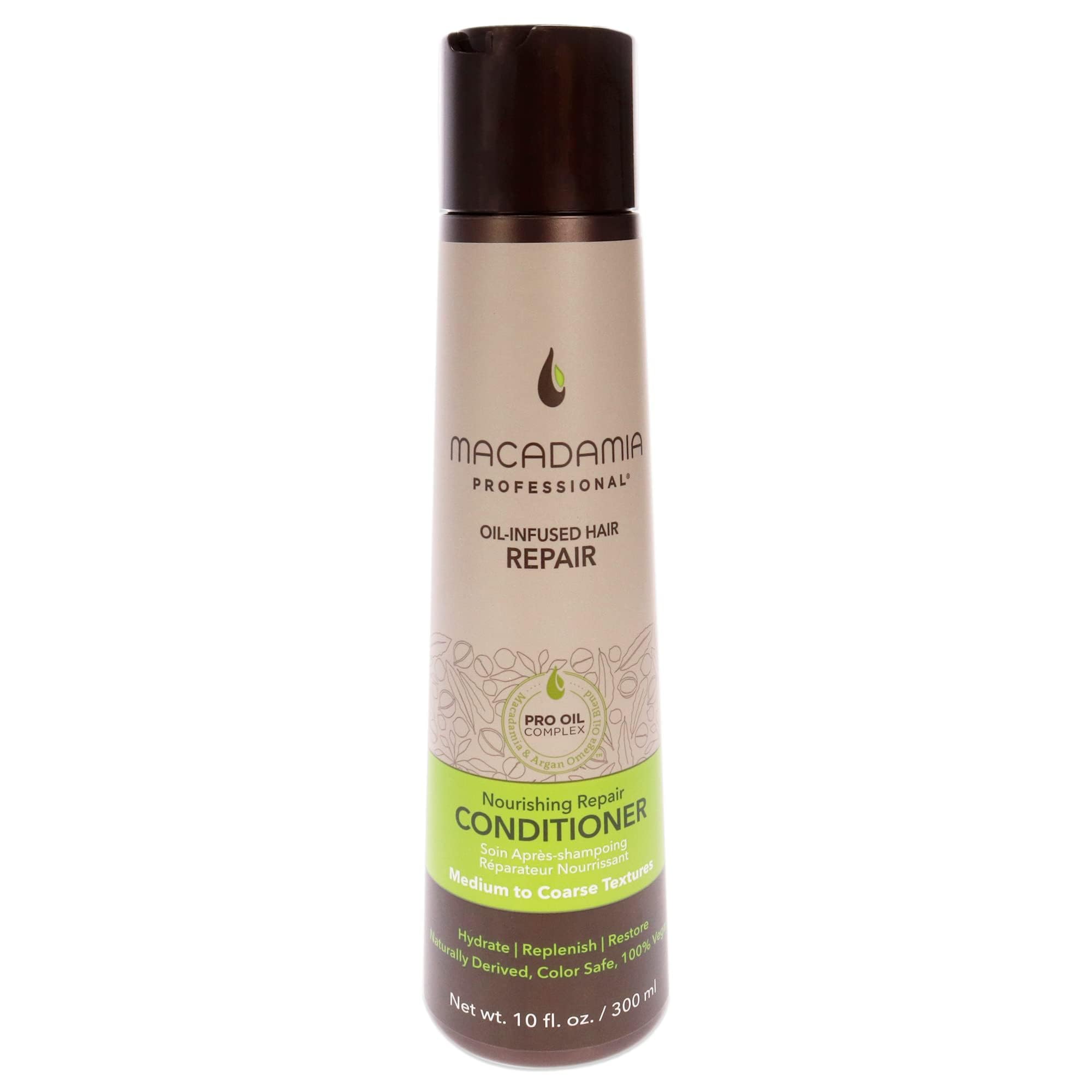 Macadamia Professional Nourishing Repair Conditioner – Macadamia & Argan Oils | For Dry, Damaged & Color-Treated Hair | 10 oz