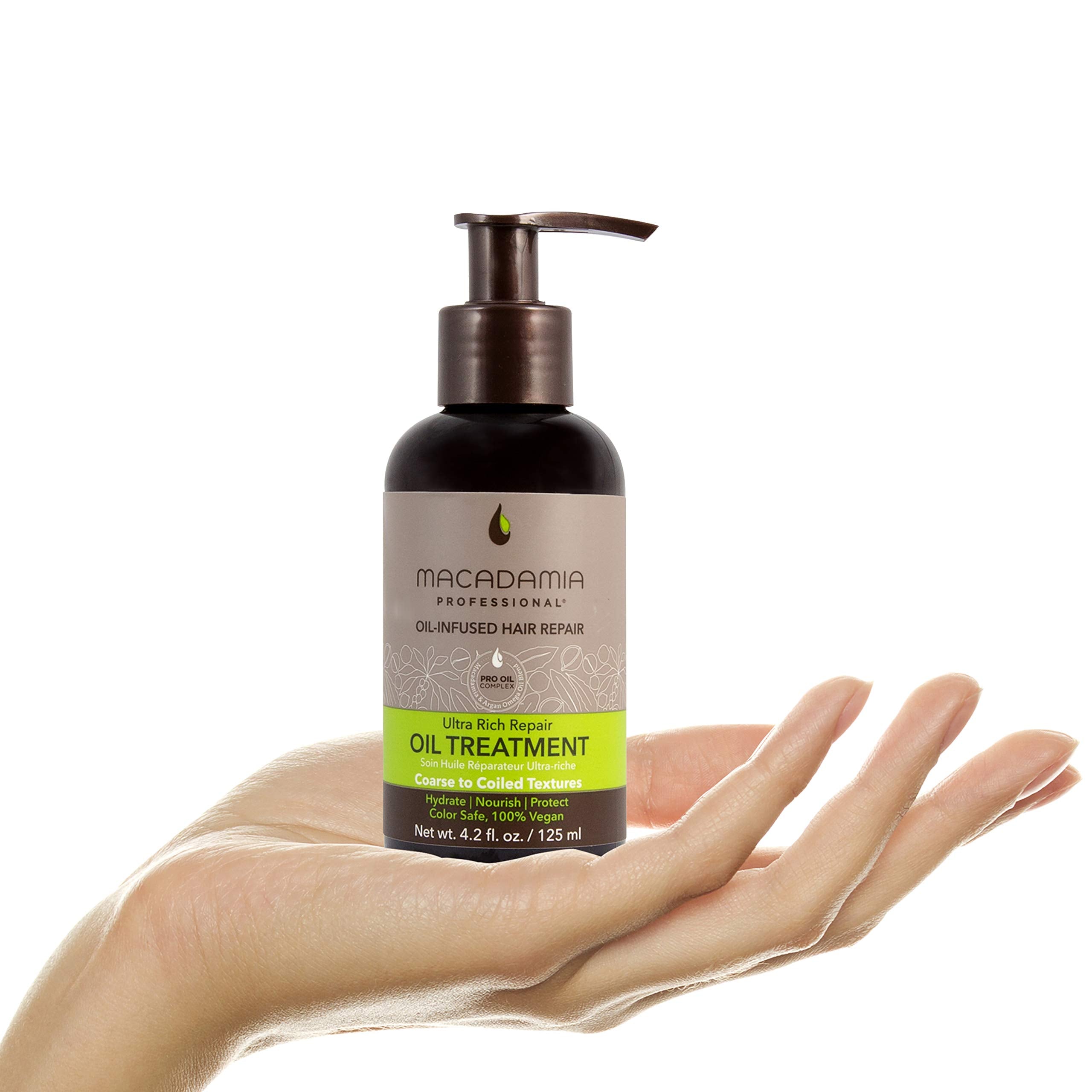 Macadamia Professional Ultra Rich Hair Repair Oil Treatment, 4.2oz