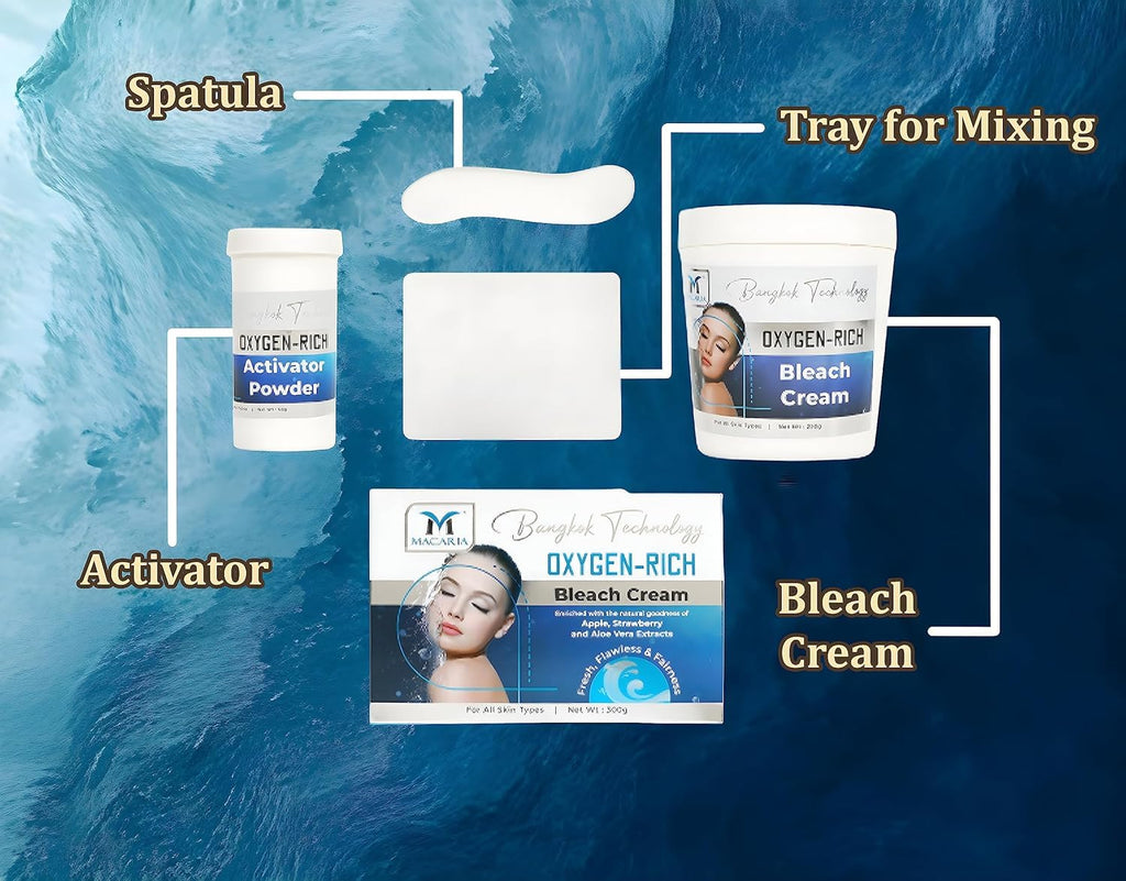 Macaria Bleach Cream for Face – Brightening & Dark Spot Remover | All Skin Types