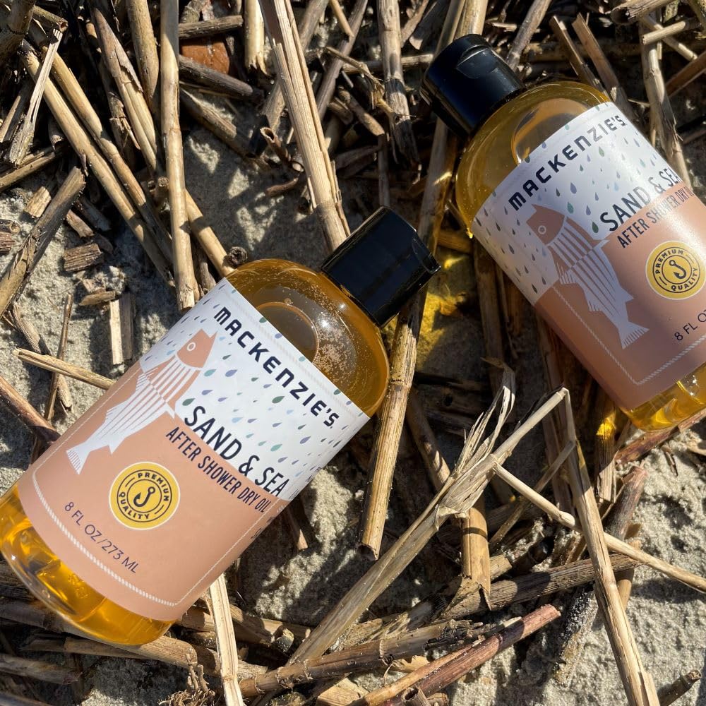 MACKENZIE'S Sand & Sea After Shower Dry Oil — Hydrating Sea Salt & Citrus
