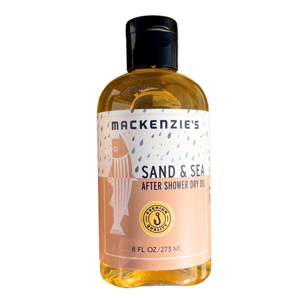 MACKENZIE'S Sand & Sea After Shower Dry Oil — Hydrating Sea Salt & Citrus