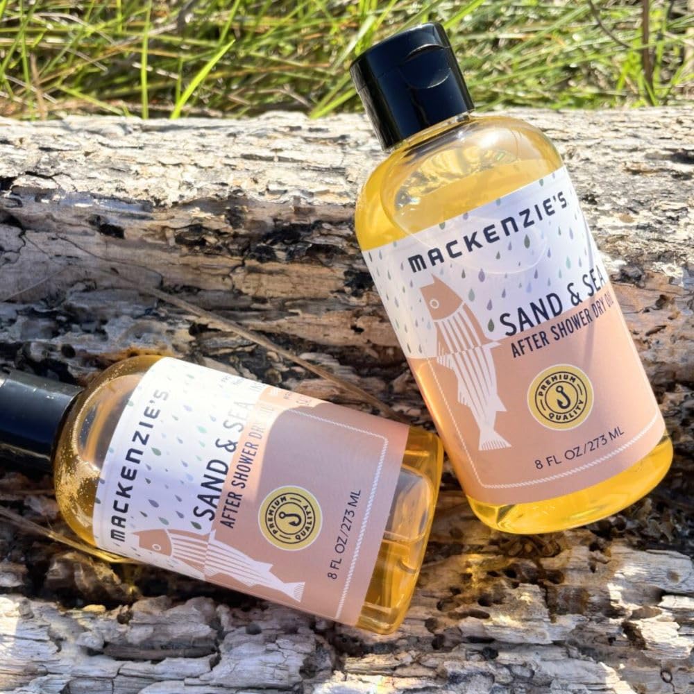 MACKENZIE'S Sand & Sea After Shower Dry Oil — Hydrating Sea Salt & Citrus