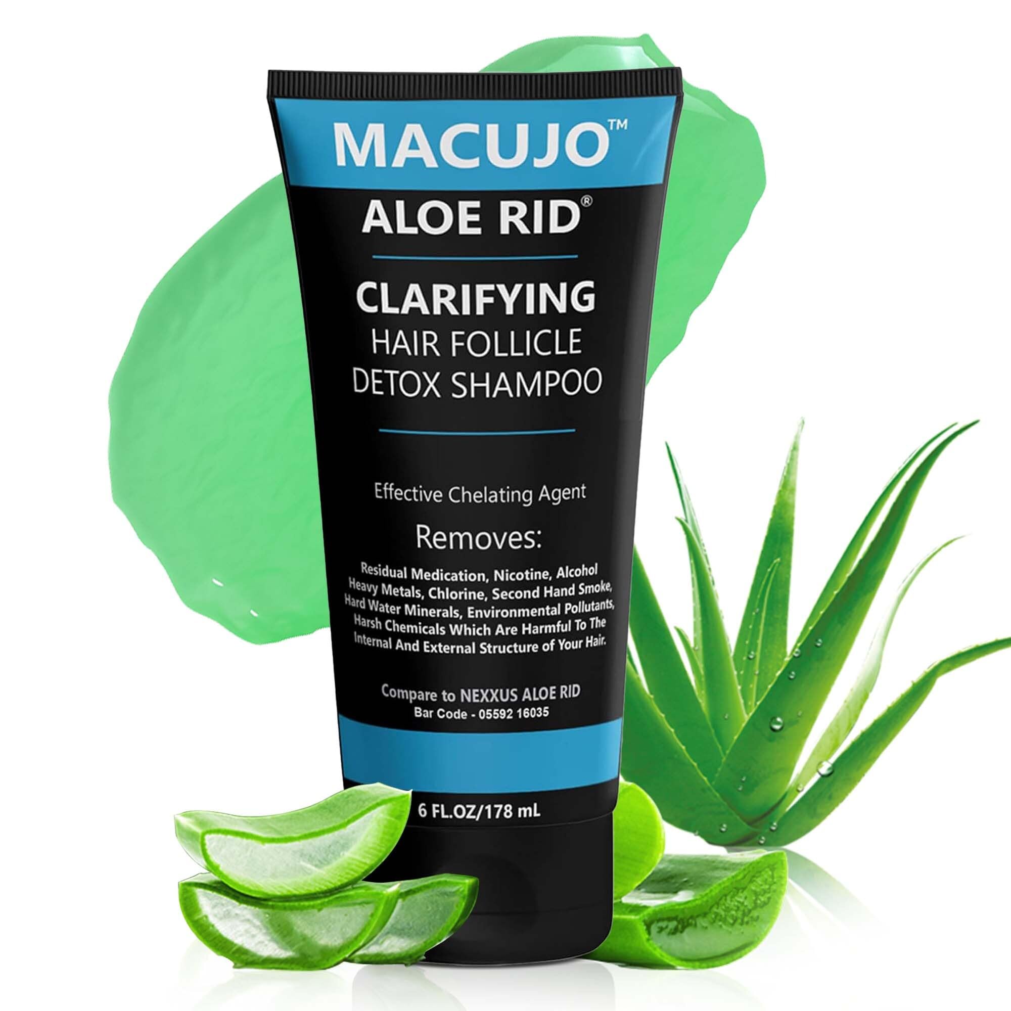 Macujo Aloe Rid Detox Shampoo Method | Deep Hair Detox & Chelating Agent