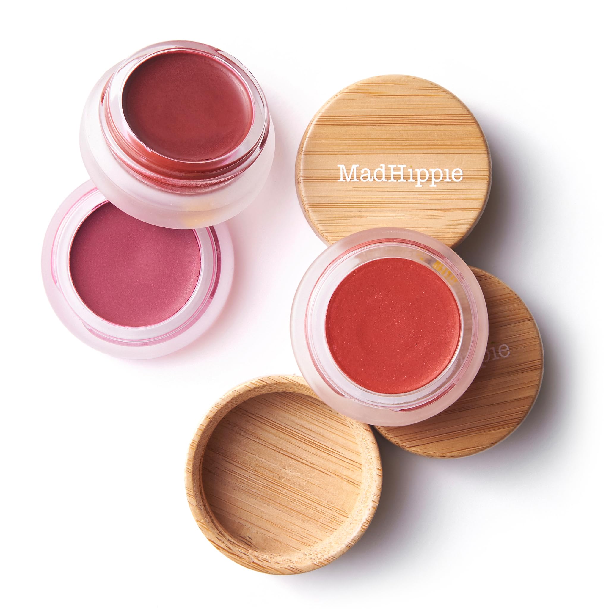 Mad Hippie Plum Cheek & Lip Tint – Buildable Vegan Tint for Lips & Cheeks (0.24 oz)