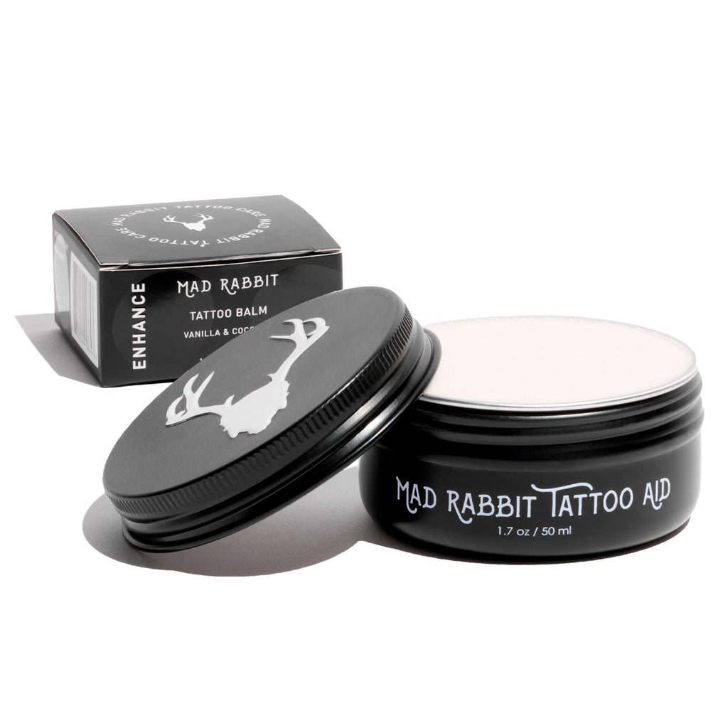 Mad Rabbit Tattoo Balm & Aftercare Cream — Color Enhancement & Hydration