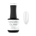 Madam Glam White Cat Eye Gel Polish 15ml – Magnetic Nail Art, Long-Lasting, Vegan, Hema-Free