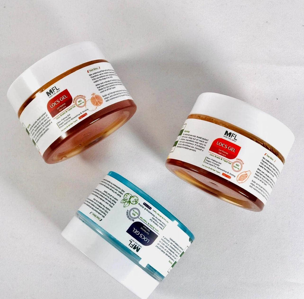 Made For Locs Retwisting Firm Hold Pomade | Vegan Gel 4 oz (Pomegranate)