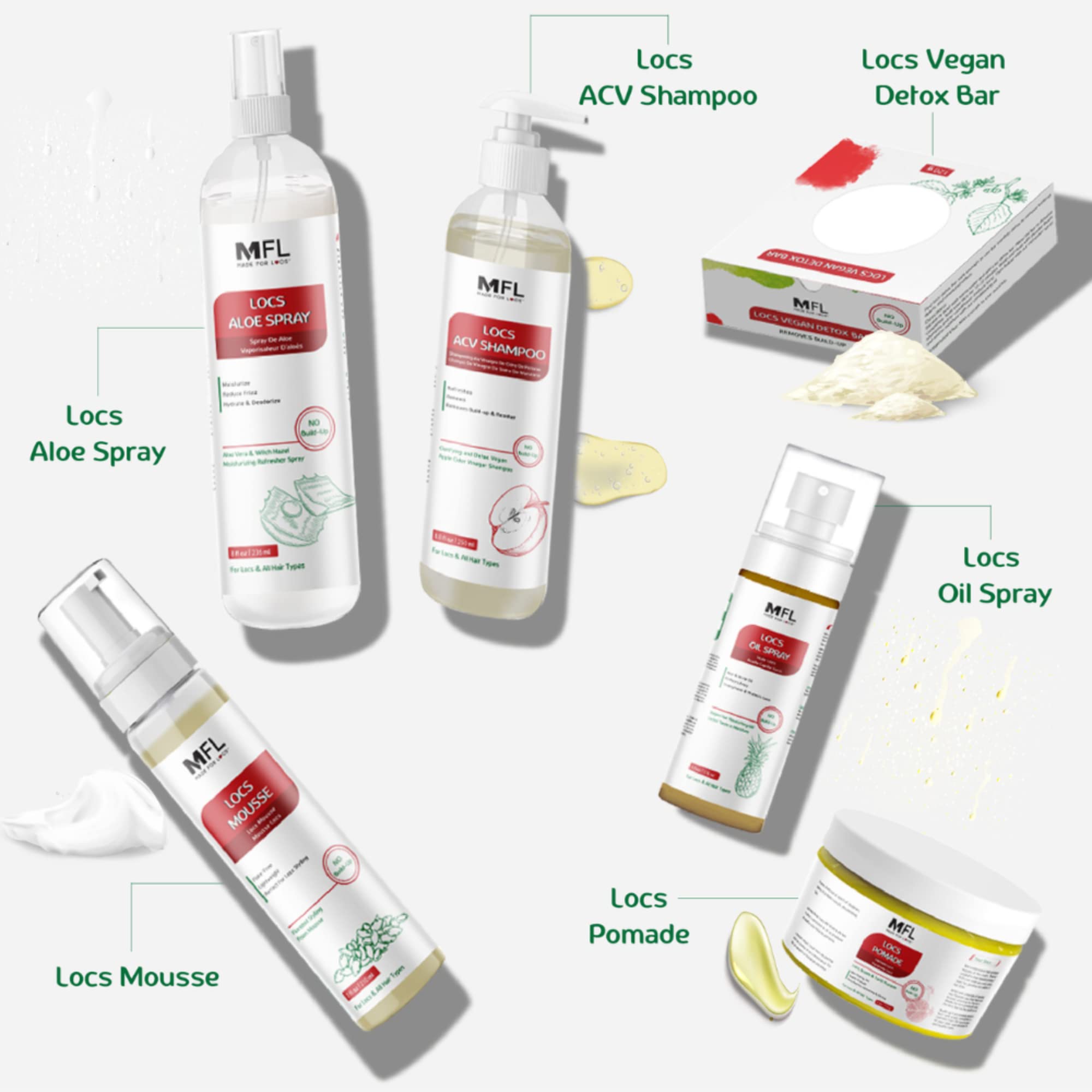 Made For Locs Vegan Detox Bar | Deep Clean for Locs | MFL