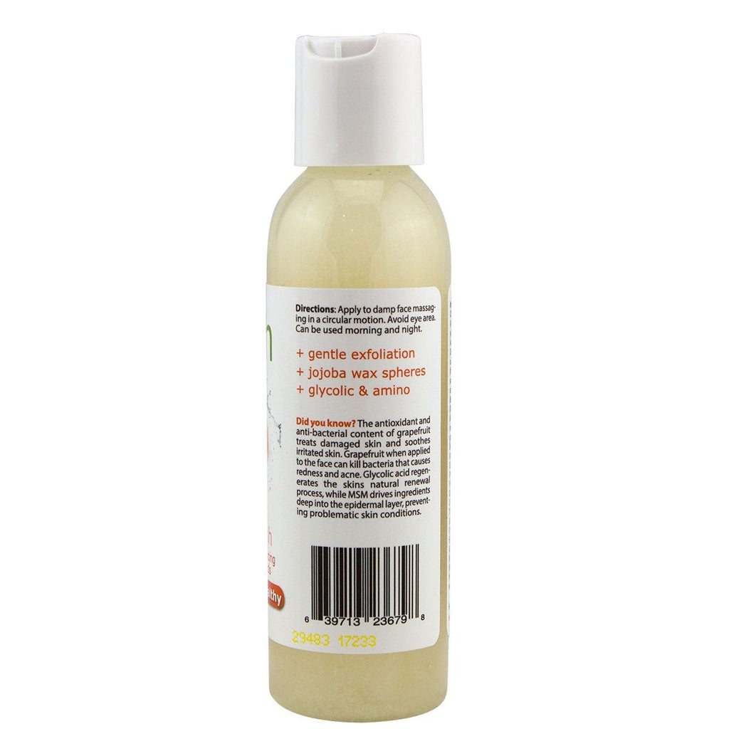 Made from Earth Exfoliating Glycolic Wash, 8 oz – Deep Cleanse with Grapefruit & Hydration