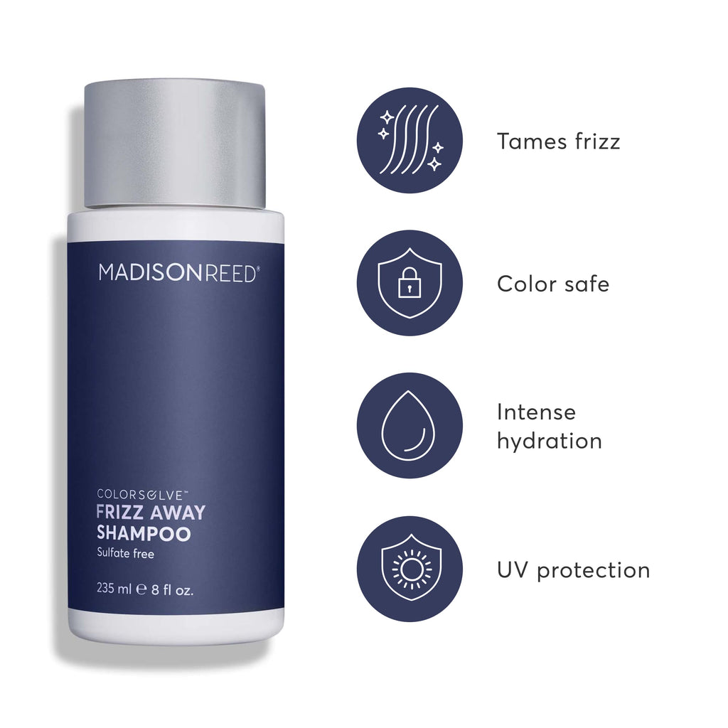 Madison Reed ColorSolve Frizz Control Shampoo – Sulfate-Free, Color-Safe Smoothing Cleanser (8 oz)
