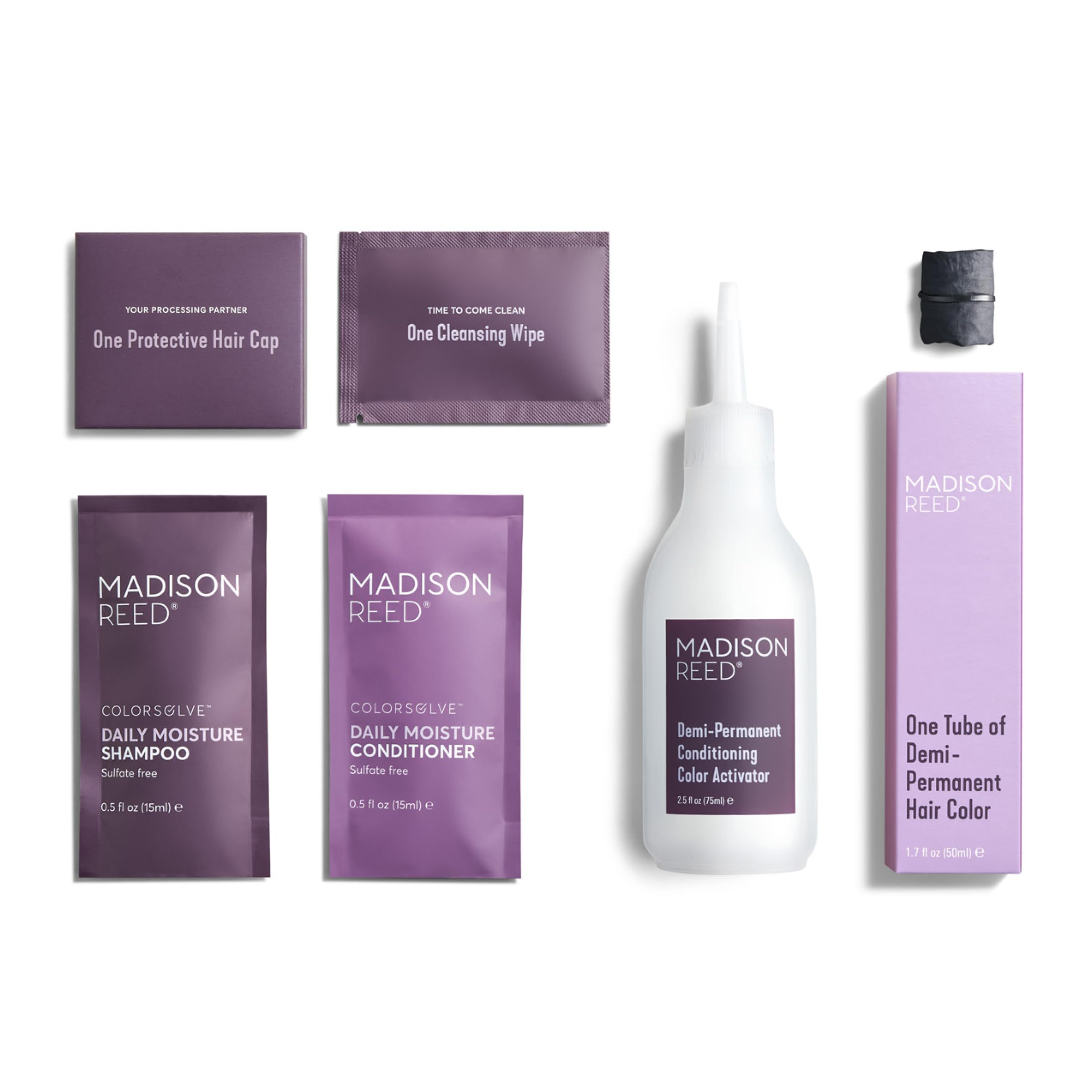 Madison Reed Colorwonder Demi-Permanent Hair Color — Pink Orchid (7VR) – Ammonia-Free, Cruelty-Free, Pack of 2