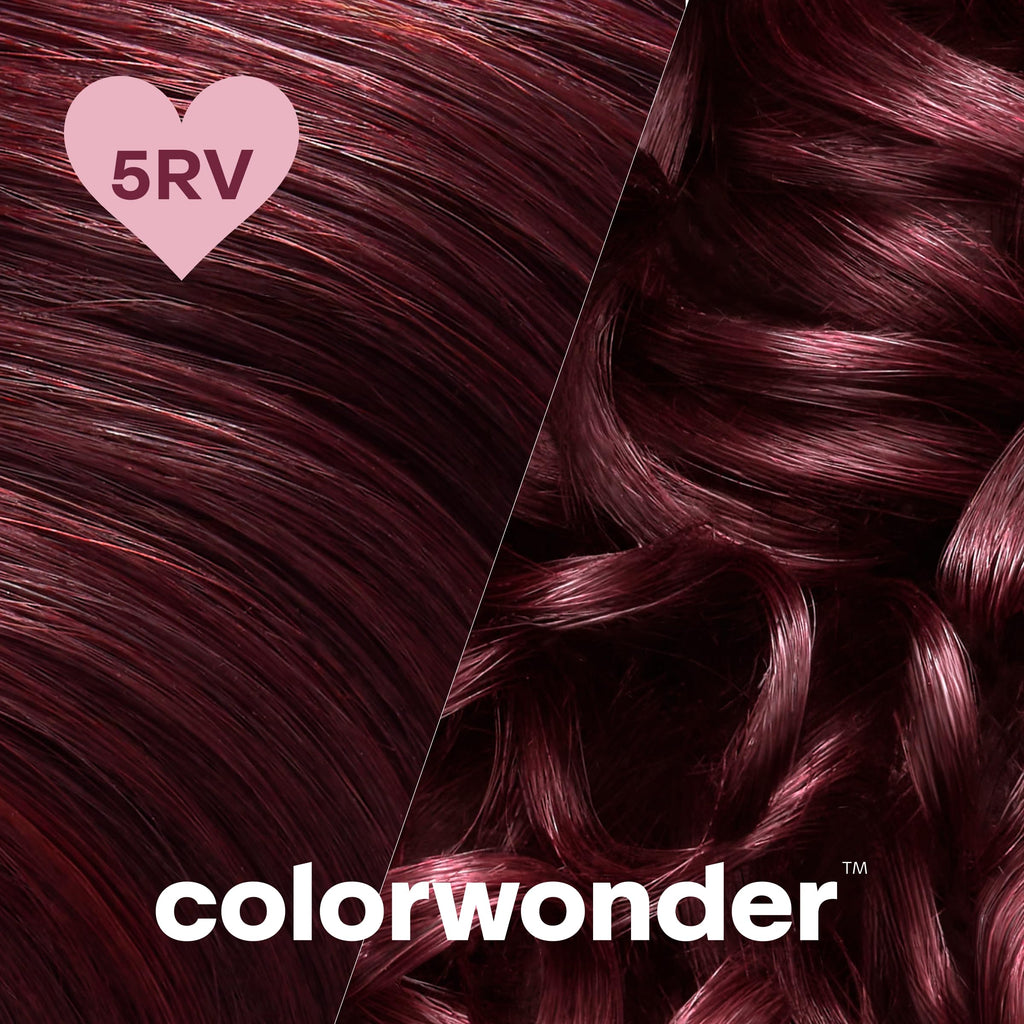Madison Reed ColorWonder Demi-Permanent Hair Color The Bordeaux Flow (5RV) – Ammonia-Free, Cruelty-Free, At-Home Dye (Pack of 2)