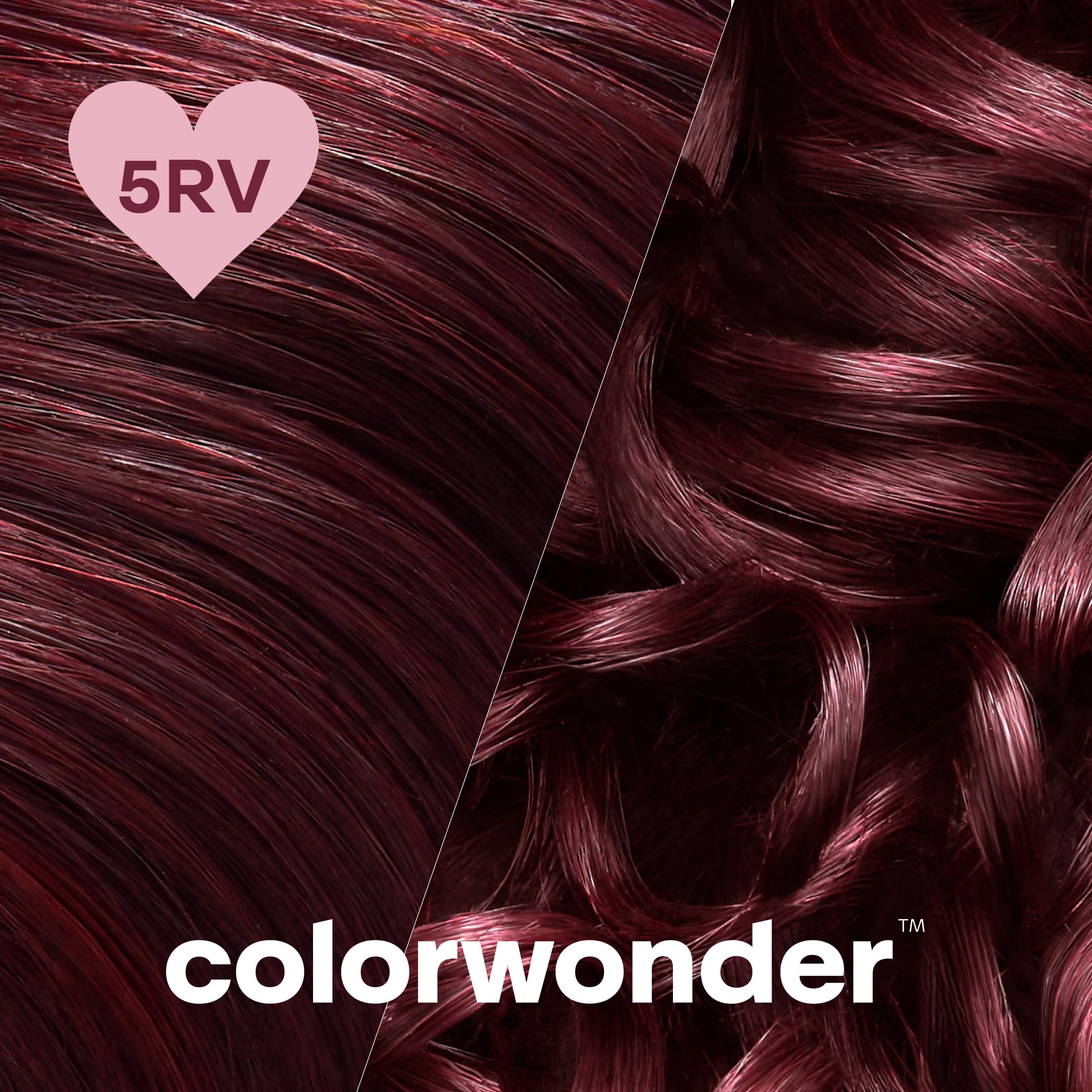 Madison Reed ColorWonder Demi-Permanent Hair Color The Bordeaux Flow (5RV) – Ammonia-Free, Cruelty-Free, At-Home Dye (Pack of 2)