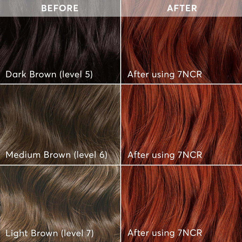 Madison Reed Radiant Hair Color Kit 7NCR Light Copper Red — 2 Pack (PPD-Free, Ammonia-Free)