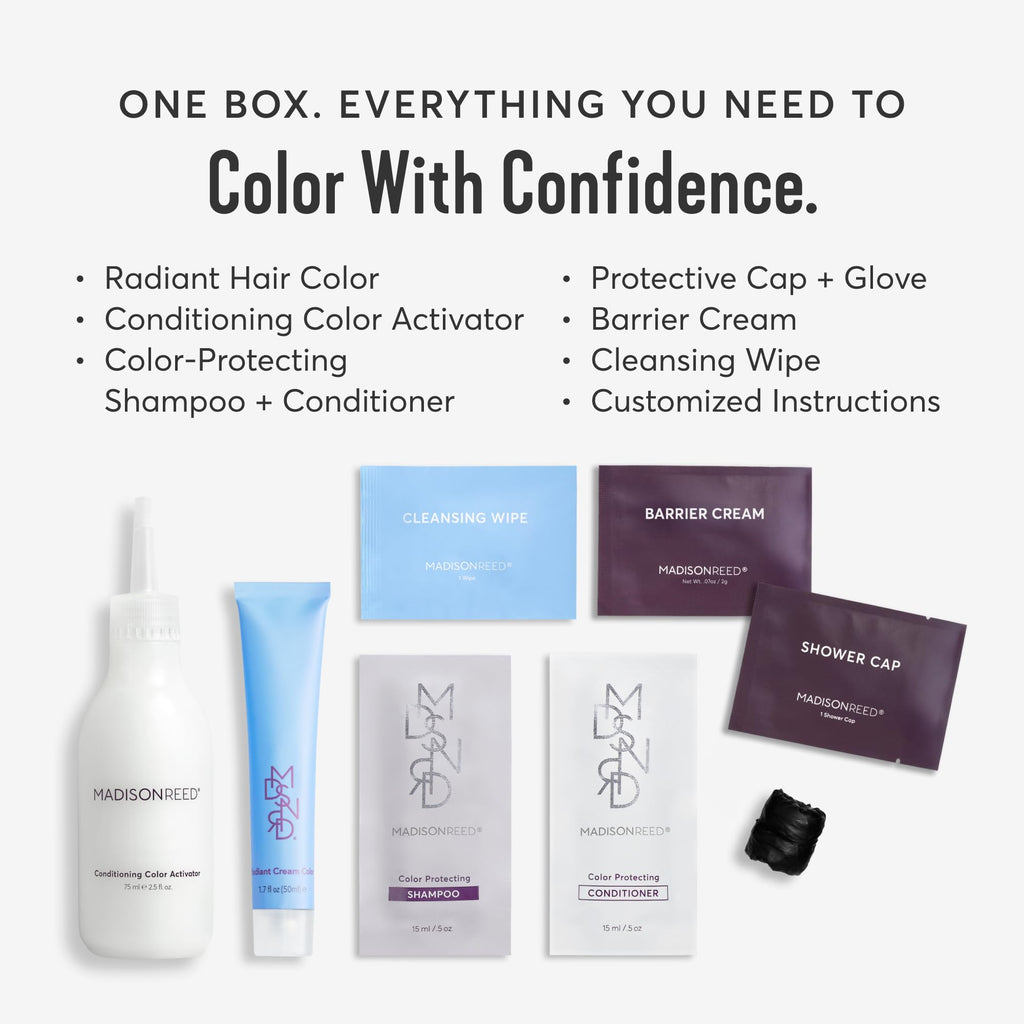 Madison Reed Radiant Hair Color Kit Soft Black Parma Black – 2-Pack | Ammonia & PPD-Free