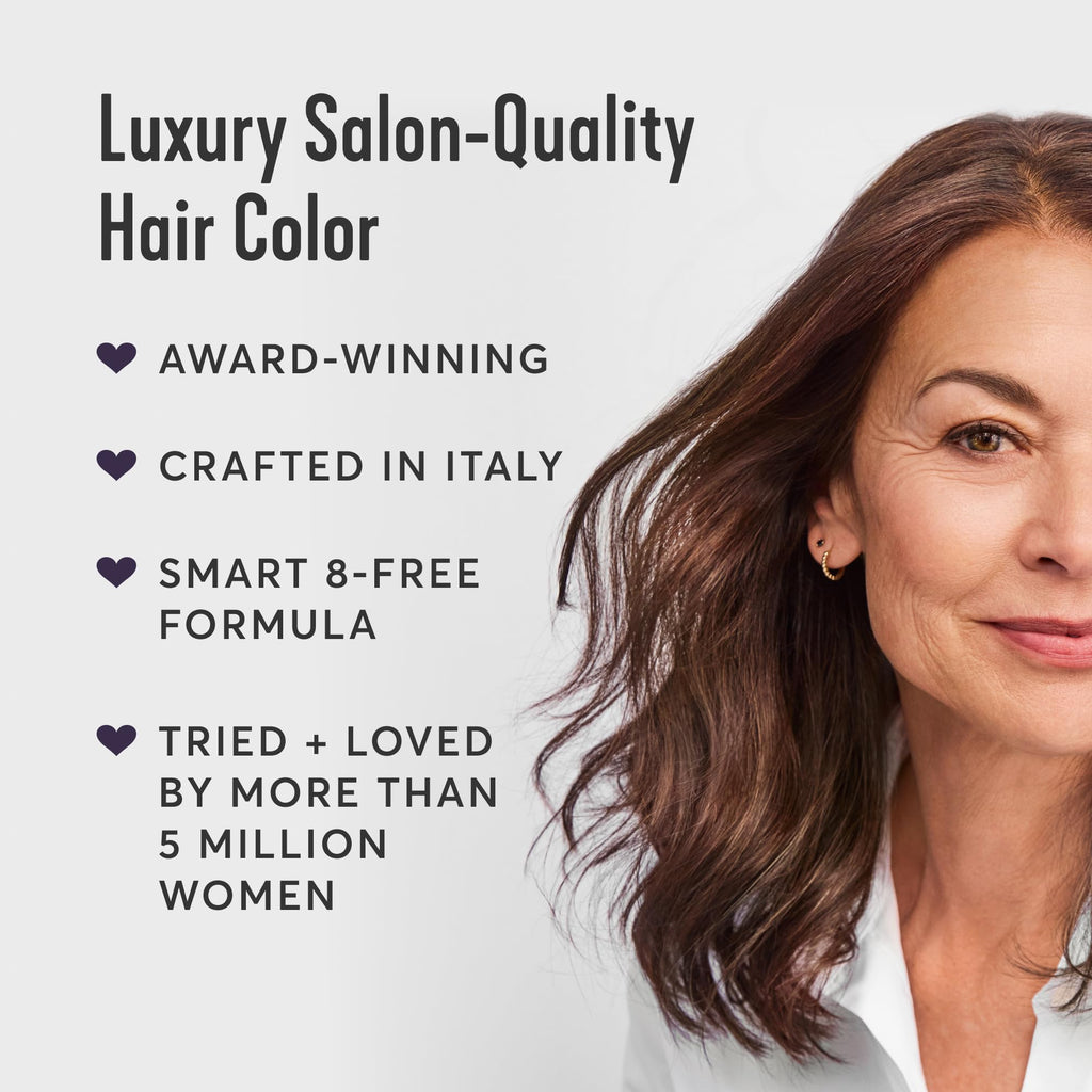 Madison Reed Radiant Hair Color Kit - 7.5NNA Light Neutral Brown (Umbria Brown) 2-Pack | 100% Gray Coverage, Ammonia-Free & PPD-Free