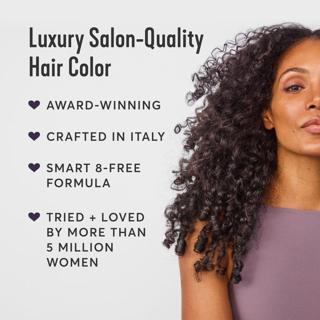 Madison Reed Radiant Hair Color Kit Soft Black Parma Black – 2-Pack | Ammonia & PPD-Free