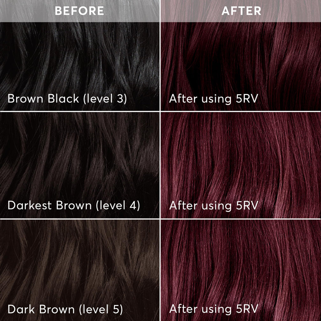Madison Reed Radiant Hair Color Kit – 5RV Dark Garnet Red (Rimini Garnet) 2-Pack