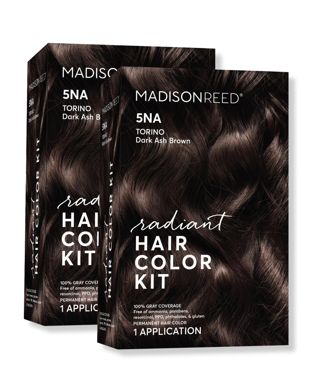 Madison Reed Radiant Hair Color Kit 5NA Torino Brown - 2-Pack, Ammonia-Free