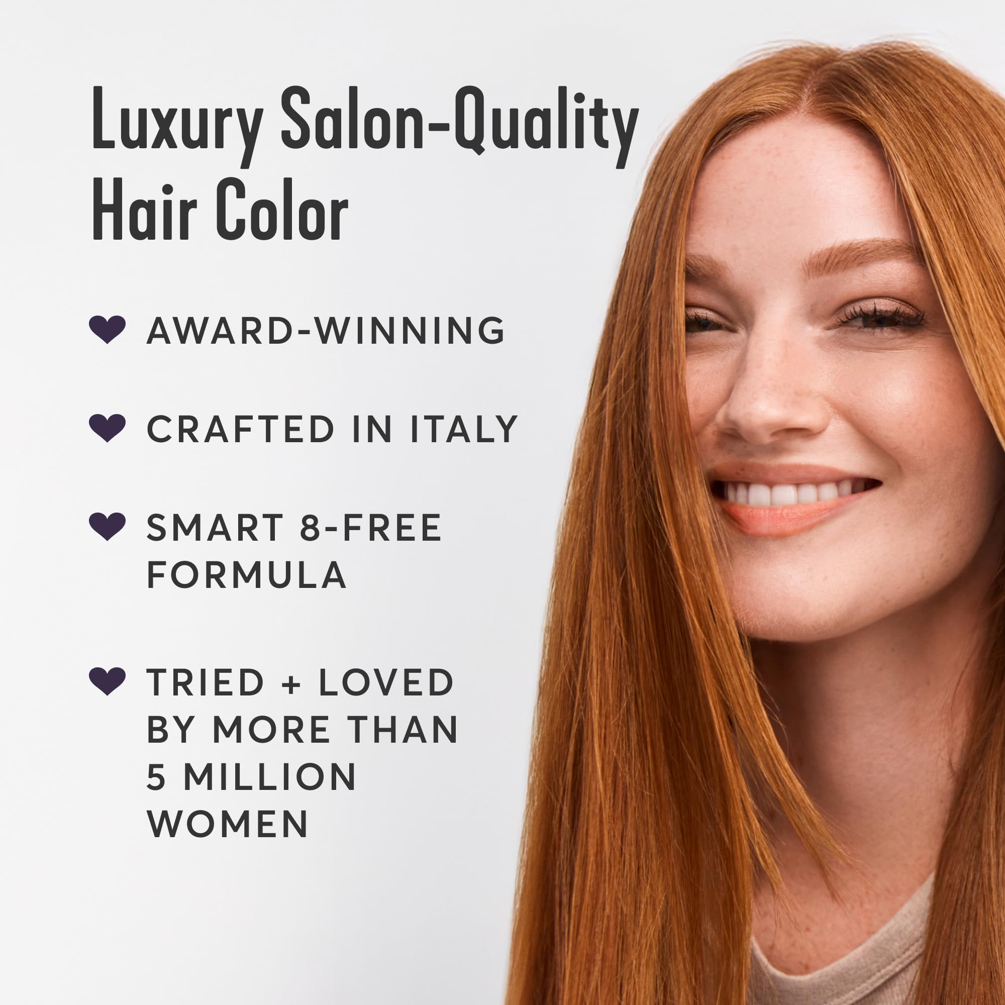 Madison Reed Radiant Color Kit 7NCG Light Golden Copper (Genova Red) – 2 Pack, PPD-Free & Ammonia-Free