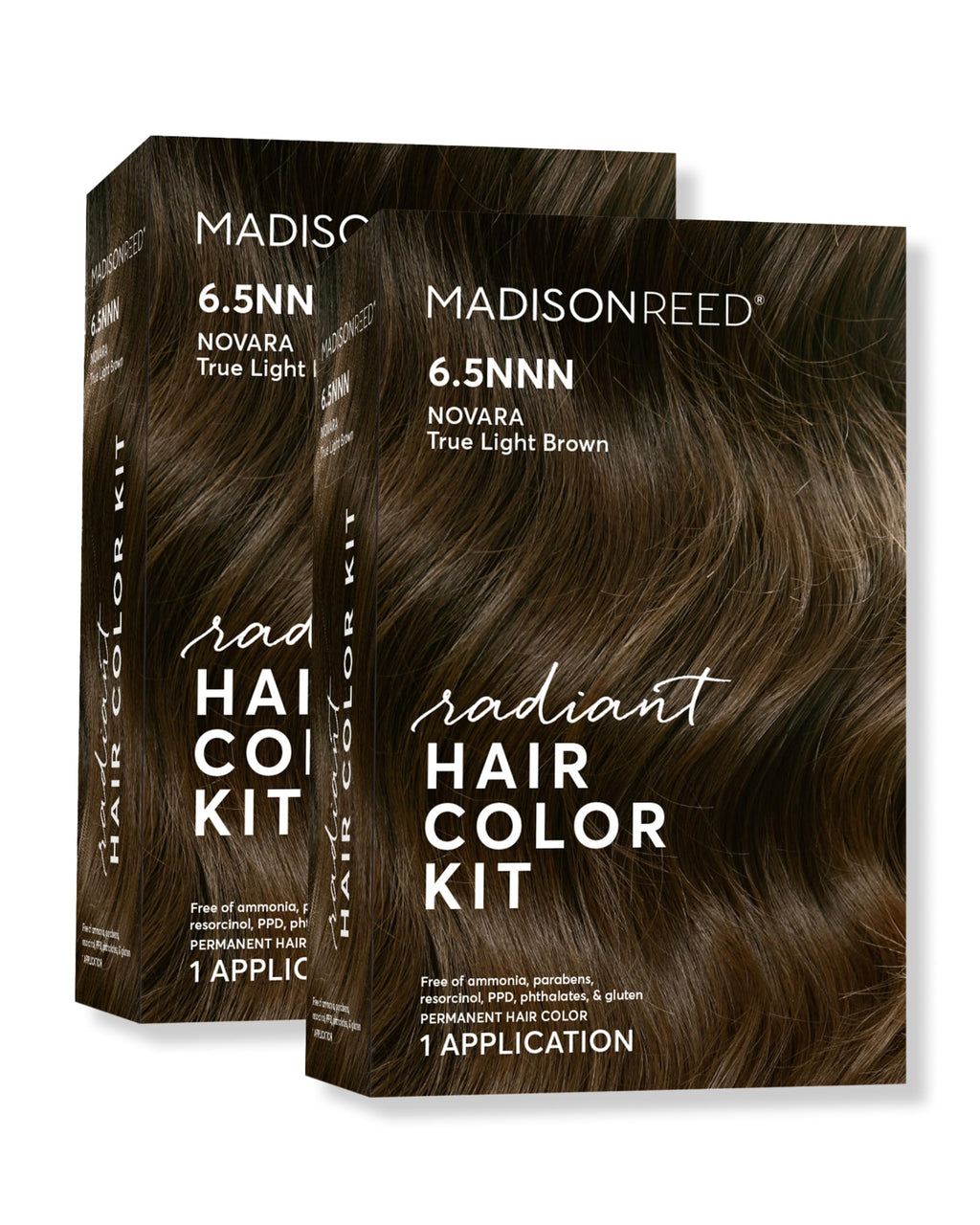 Madison Reed Radiant Hair Color Kit – 6.5NNN Medium Brown with Warm Golden Undertones (Novara)