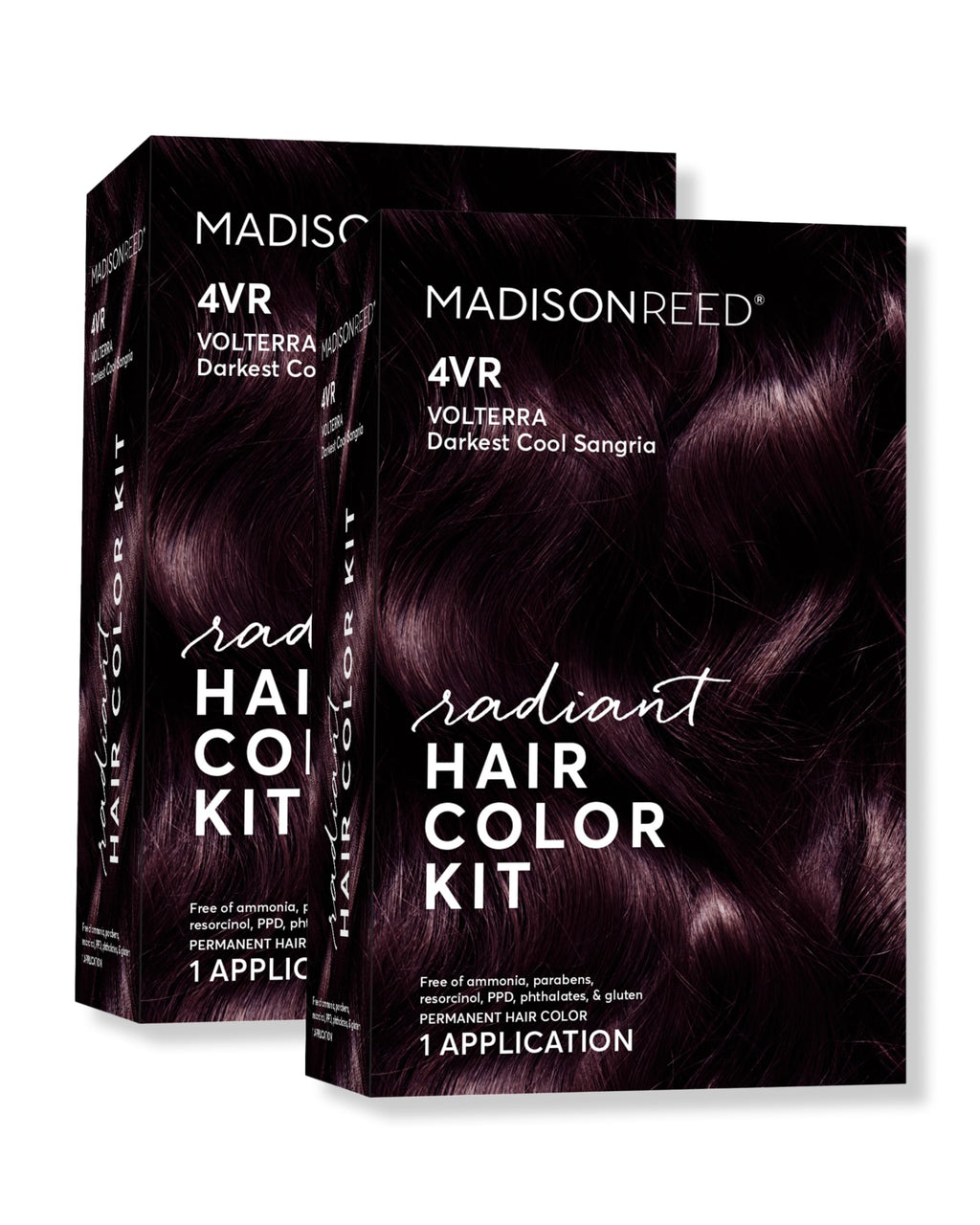 Madison Reed Radiant Hair Color Kit 4VR Dark Sangria – 2 Pack