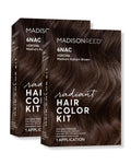 Madison Reed Radiant Hair Color Kit 6NAC Verona – PPD-Free & Ammonia-Free, 2 Pack