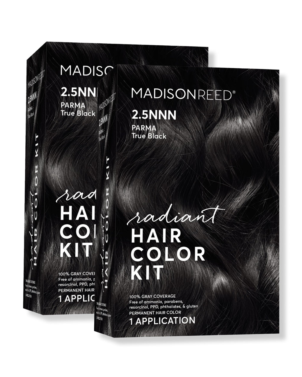 Madison Reed Radiant Hair Color Kit Soft Black Parma Black – 2-Pack | Ammonia & PPD-Free
