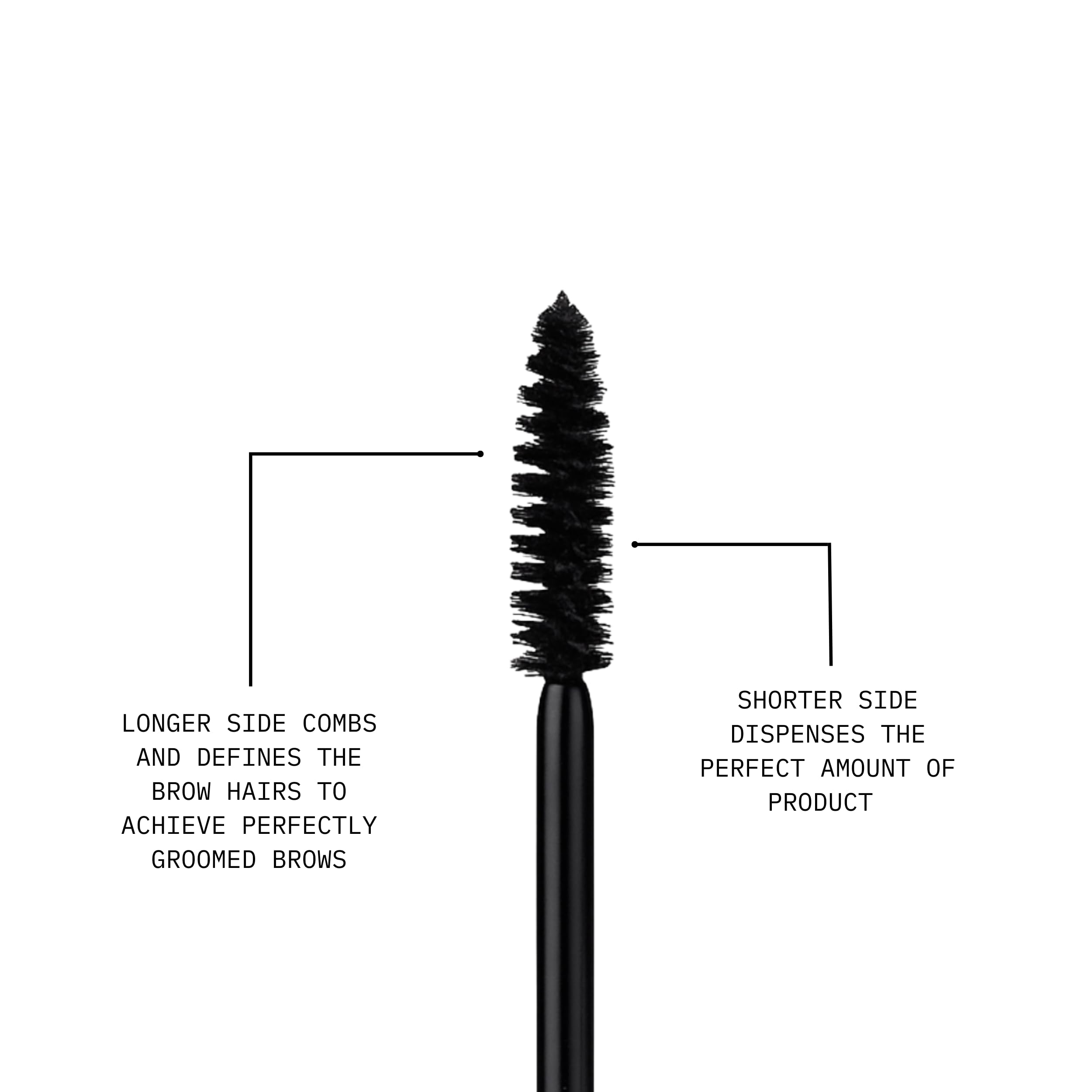 MADLUVV Laminate Me Clear Eyebrow Gel – Medium Hold, Hypoallergenic, Cruelty-Free