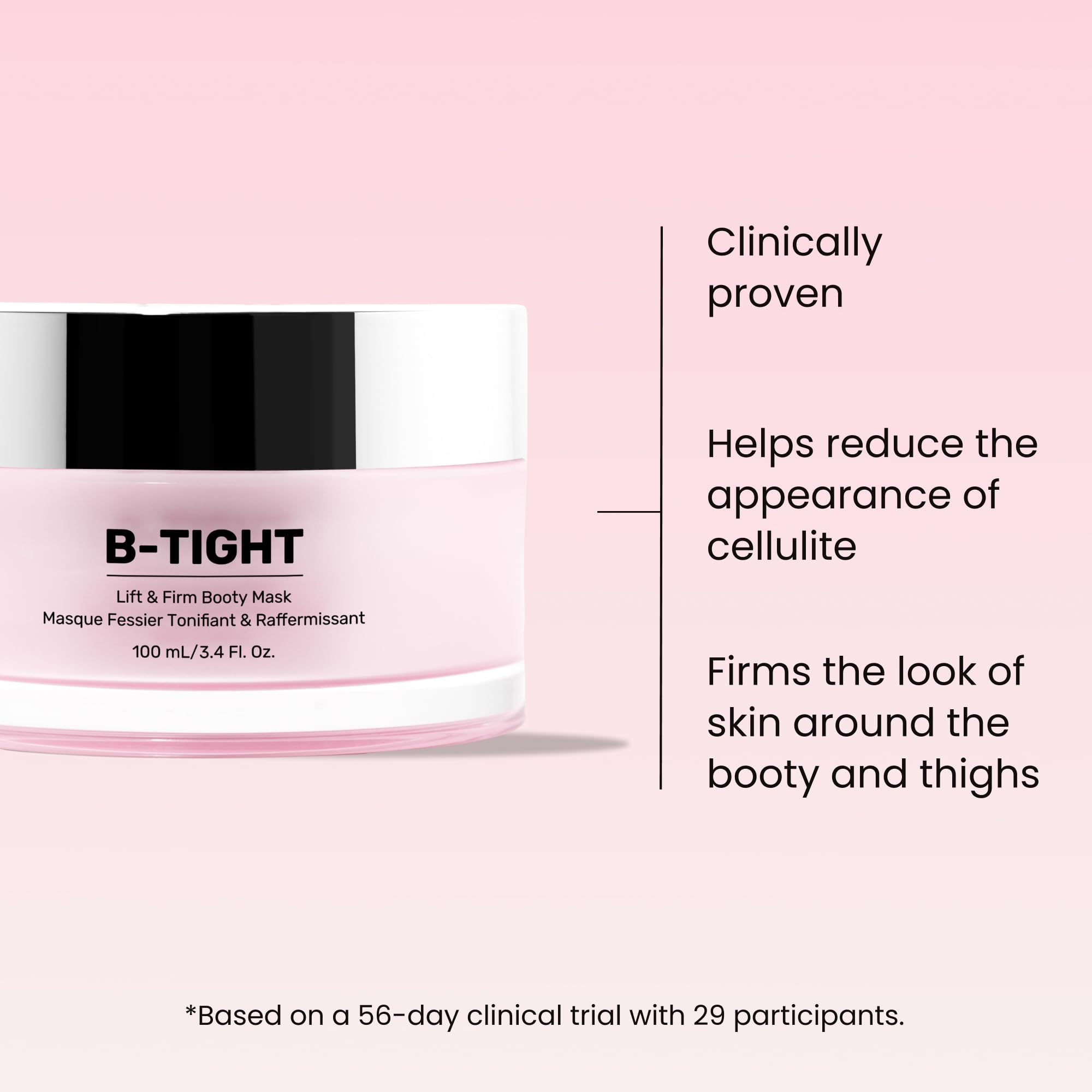 MAËLYS B-TIGHT Lift & Firm Booty Mask - 2 Pack | Tighten, Smooth & Firm Booty & Thighs
