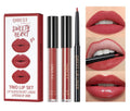 MAEPEOR All In One Lip Kit 3-in-1 Lip Liner, Lip Gloss & Lipstick Set (Kit 04 Sweety Heart)