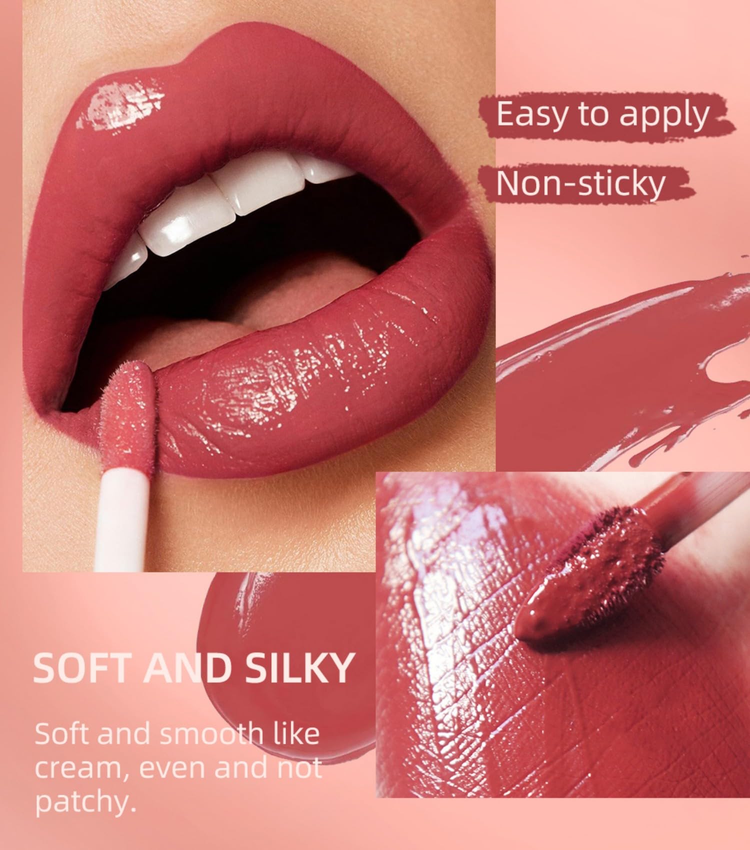 MAEPEOR All In One Lip Kit 3-in-1 Lip Liner, Lip Gloss & Lipstick Set (Kit 04 Sweety Heart)