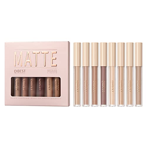 MAEPEOR Matte Liquid Eyeshadow | 8 Neutral Nude Shades – Matte, Waterproof, Long-Lasting