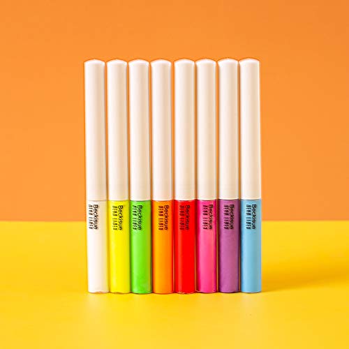 MAEPEOR Matte Liquid Eyeliner Set – 8 Neon Colors, Waterproof & Smudge-Proof