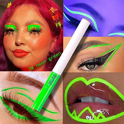 MAEPEOR Matte Liquid Eyeliner Set – 8 Neon Colors, Waterproof & Smudge-Proof