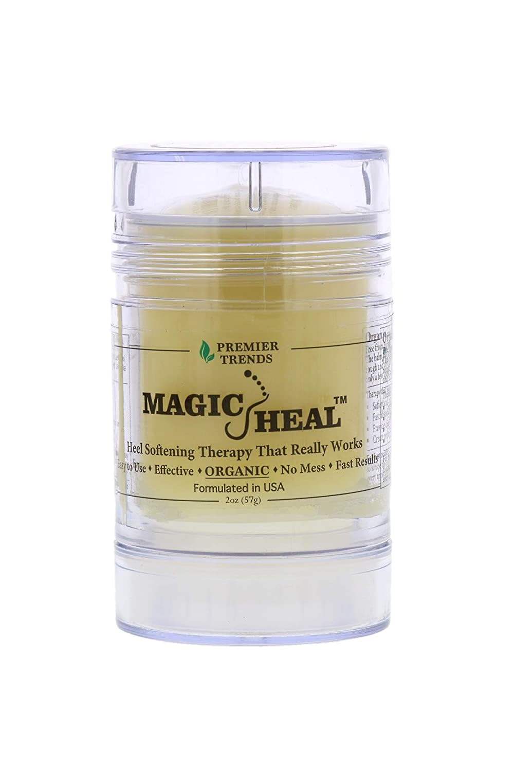 MagicHeal Heel Therapy – Hydrating Organic Foot Cream for Dry, Cracked Heels | MAGIC HEAL