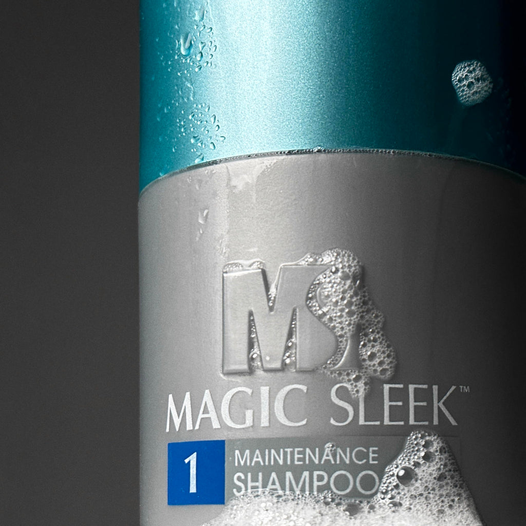 MagicSleek Hydrating Shampoo | Color-Safe, Frizz Control, Coconut Oil | 17 oz