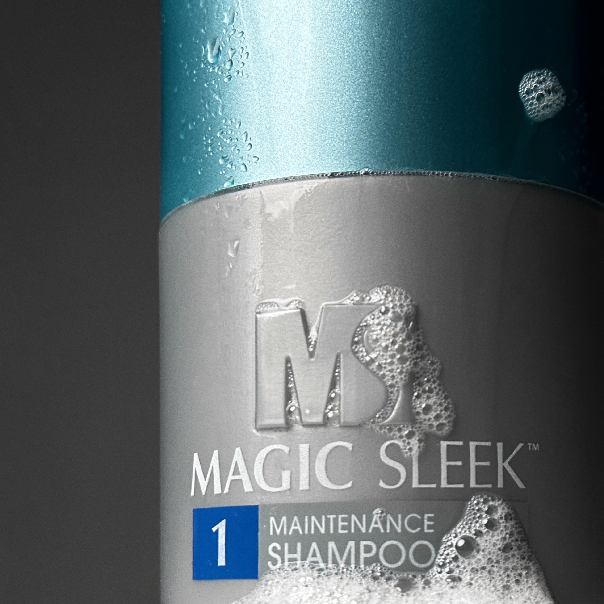 MagicSleek Hydrating Shampoo | Color-Safe, Frizz Control, Coconut Oil | 17 oz