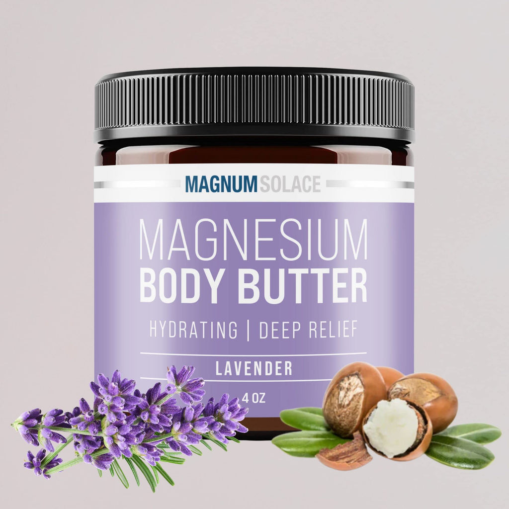 Magnum Solace Magnesium Body Butter with Lavender – Deep Hydration
