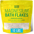 Magnum Solace Magnesium Bath Flakes with Dead Sea Salt and Aloe Vera – 10 lb
