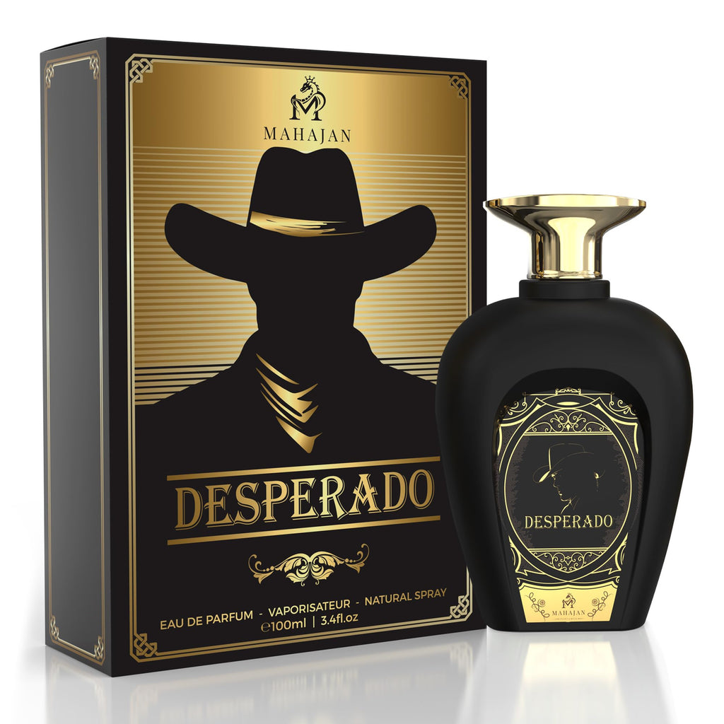 Mahajan Desperado Eau de Parfum – Powerful & Seductive Men’s Cologne (3.4 oz)