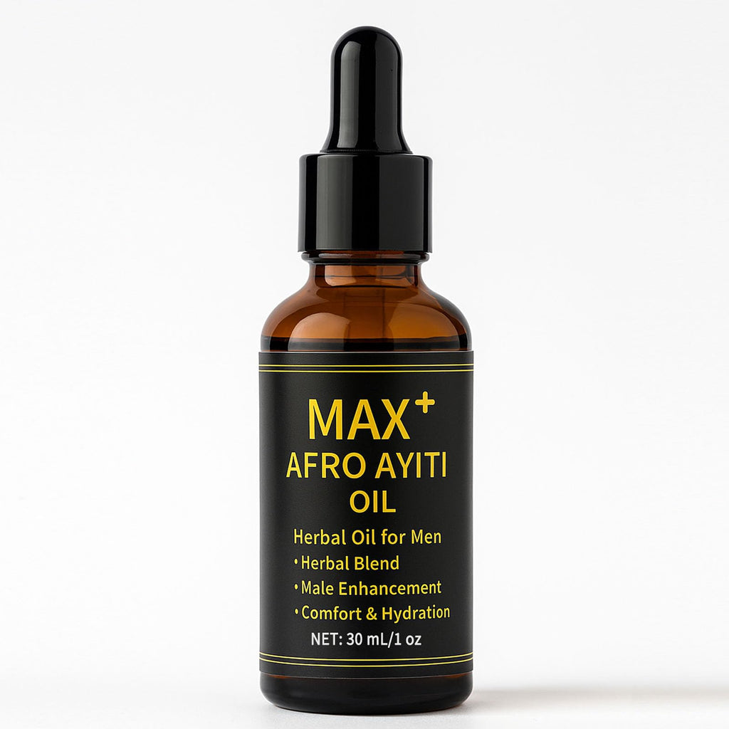 Maidlure Max+ Afro Ayiti Oil – Natural Herbal Massage Oil for Vitality Support