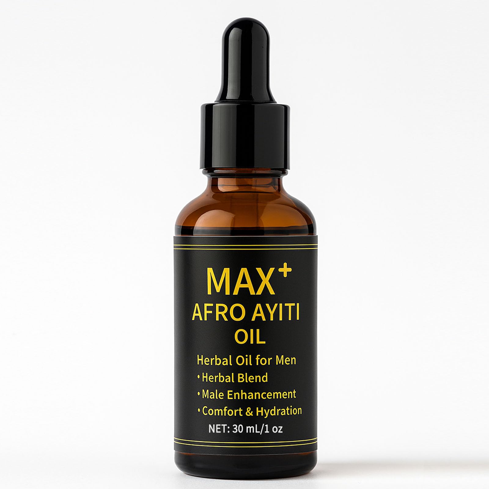 Maidlure Max+ Afro Ayiti Oil – Natural Herbal Massage Oil for Vitality Support