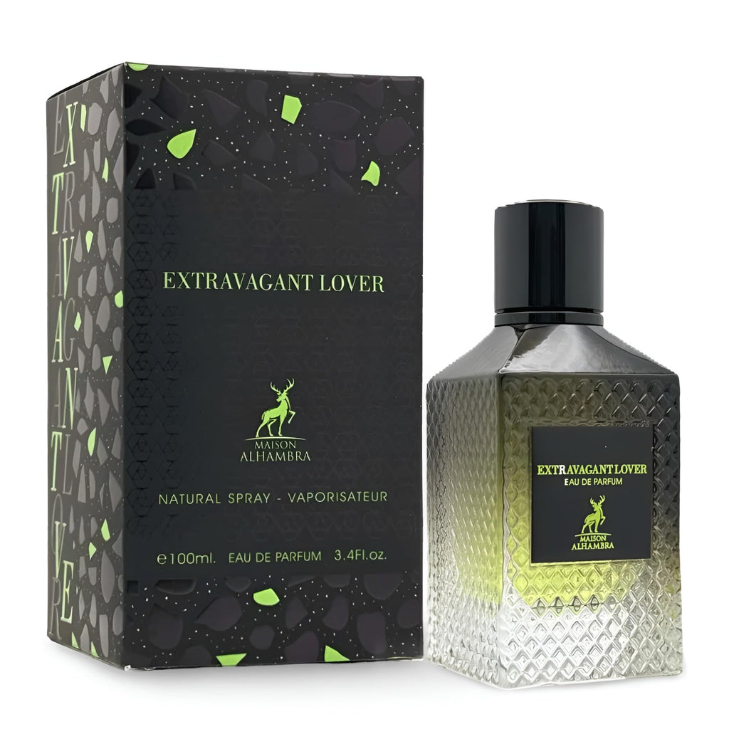 Maison Alhambra Extravagant Lover – Unisex Eau de Parfum 100 ml | Fruity Gourmand Woody Amber