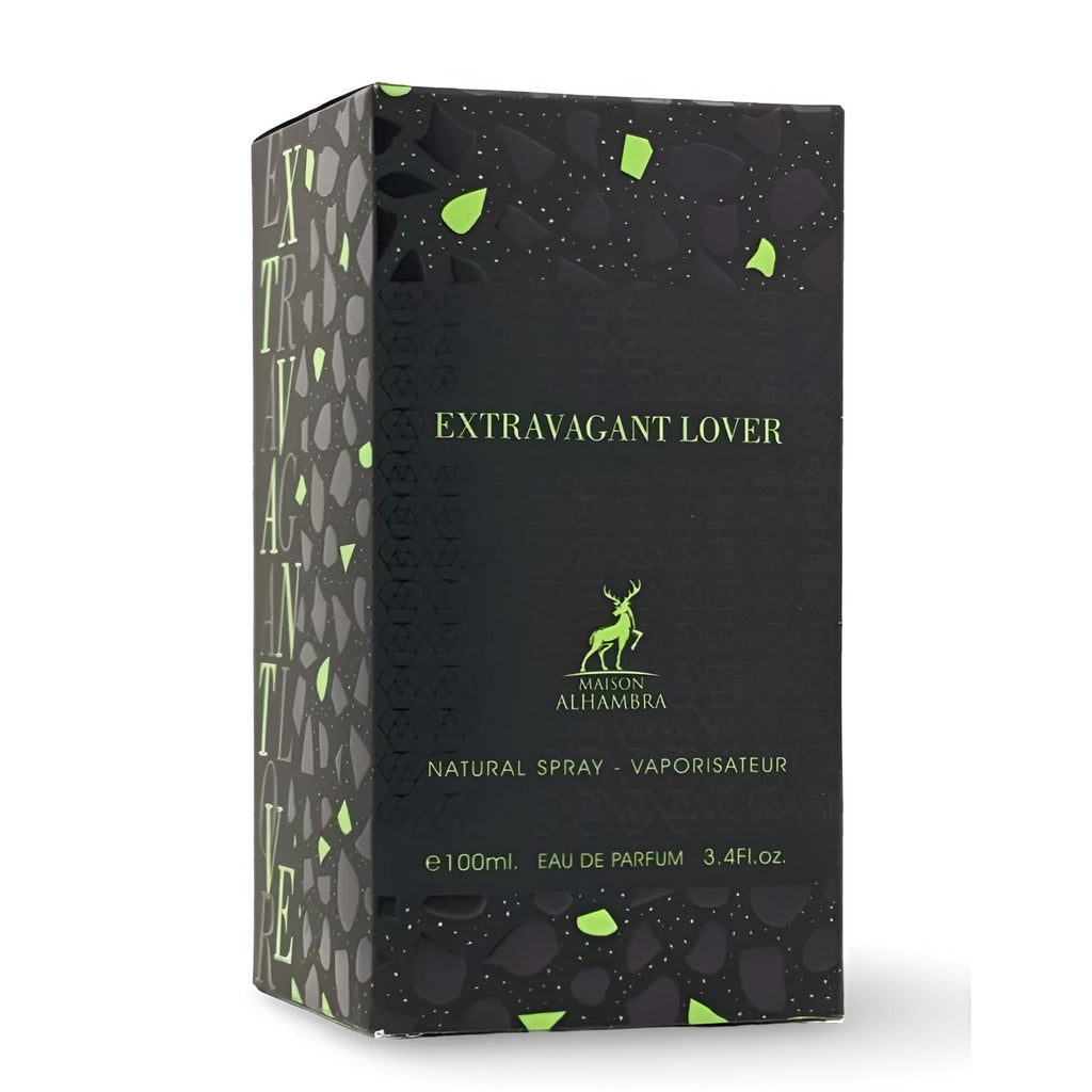 Maison Alhambra Extravagant Lover – Unisex Eau de Parfum 100 ml | Fruity Gourmand Woody Amber