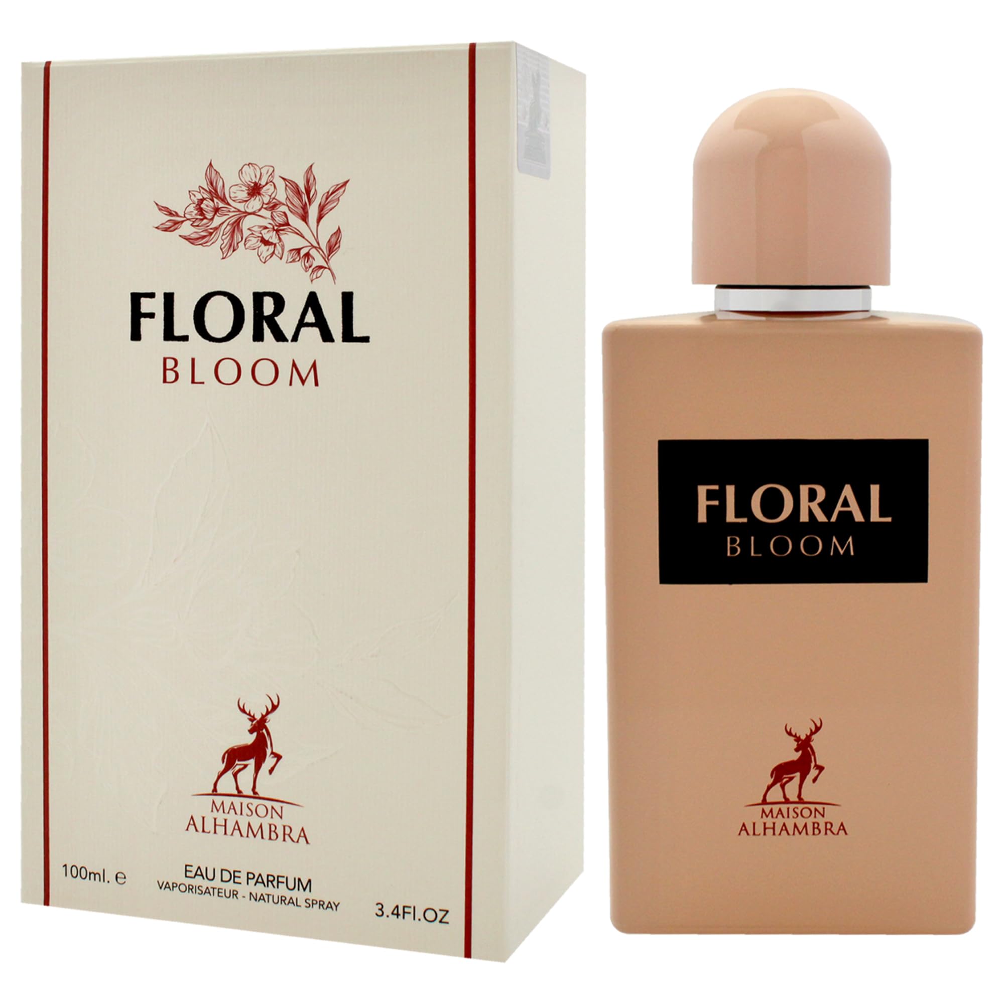 Floral Bloom by Maison Alhambra – 3.4 oz Women’s EDP Spray