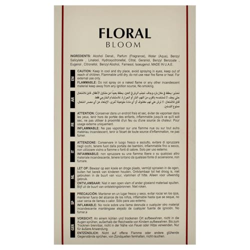 Floral Bloom by Maison Alhambra – 3.4 oz Women’s EDP Spray